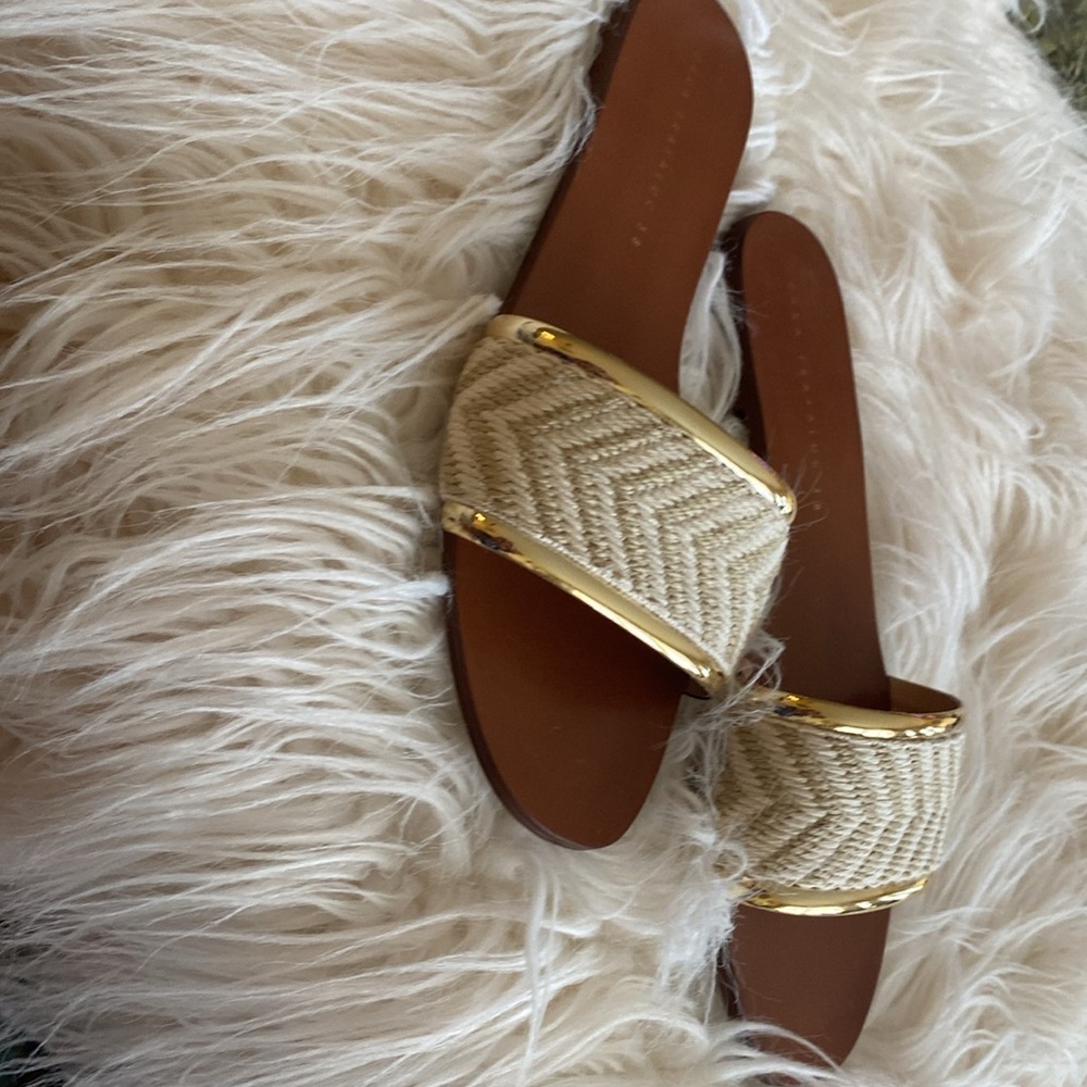 ZARA Trafaluc slip on sandals - Picture 9 of 13